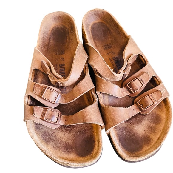 Birkenstock Florida Three-Strap Sandals 38 - Picture 4 of 9